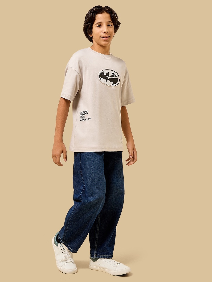 Batman Print Interlock T-Shirt