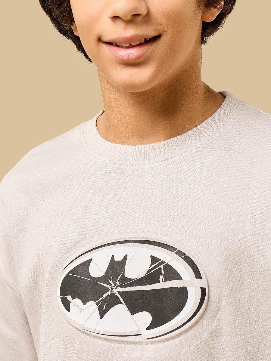 Batman Print Interlock T-Shirt
