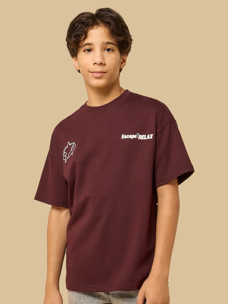 Graphic Print Cotton T-Shirt
