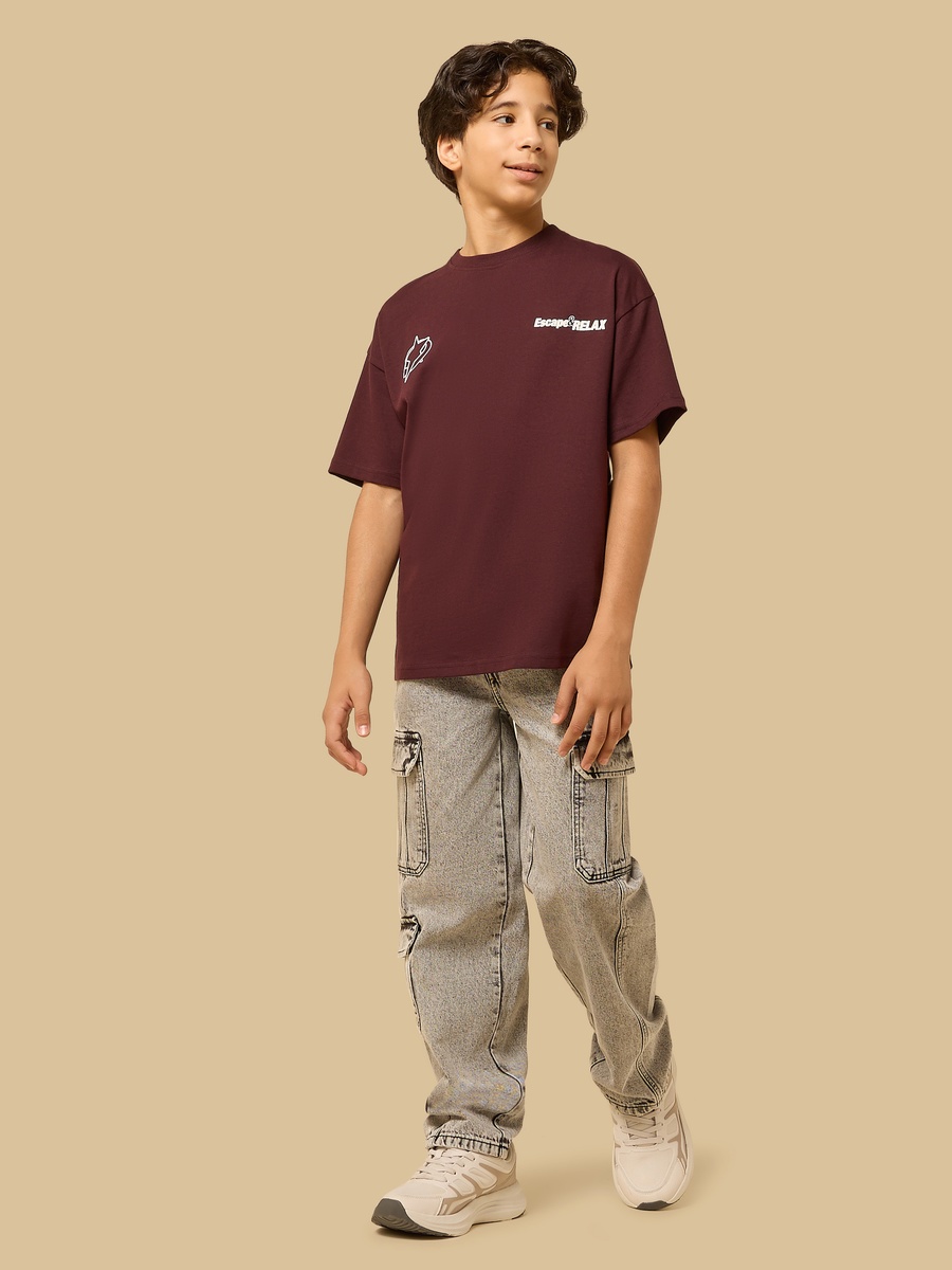 Graphic Print Cotton T-Shirt