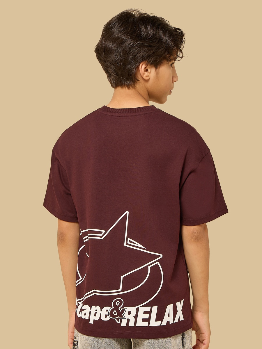 Graphic Print Cotton T-Shirt