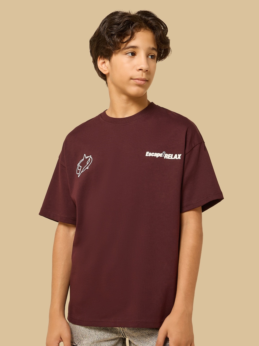 Graphic Print Cotton T-Shirt