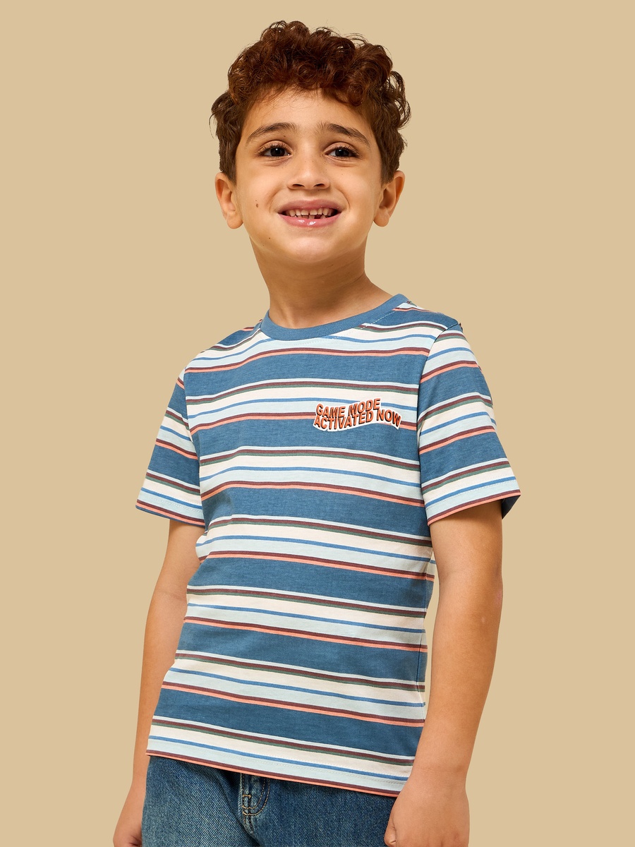 Striped Cotton T-Shirt