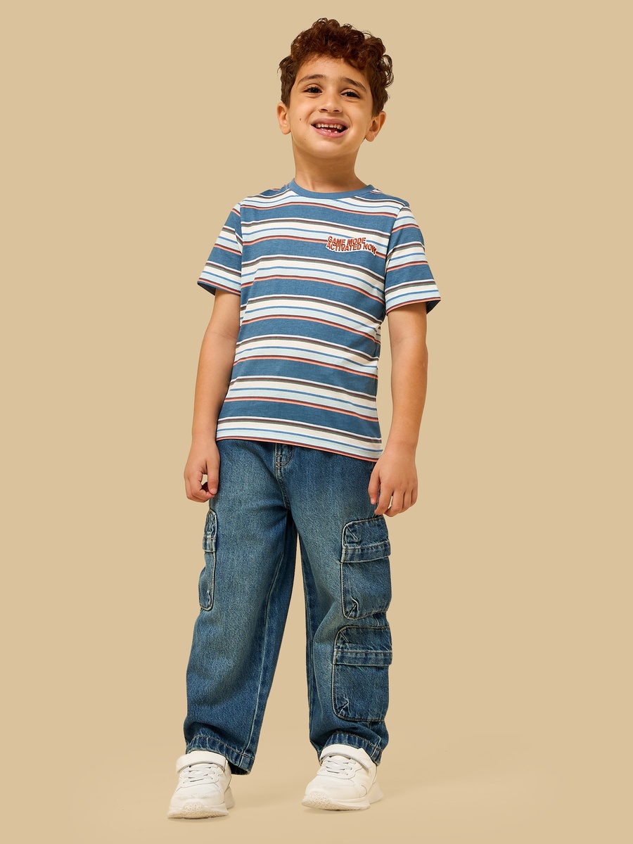 Striped Cotton T-Shirt