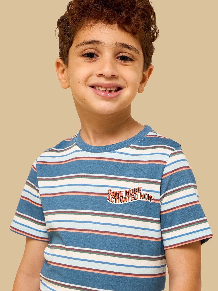 Striped Cotton T-Shirt