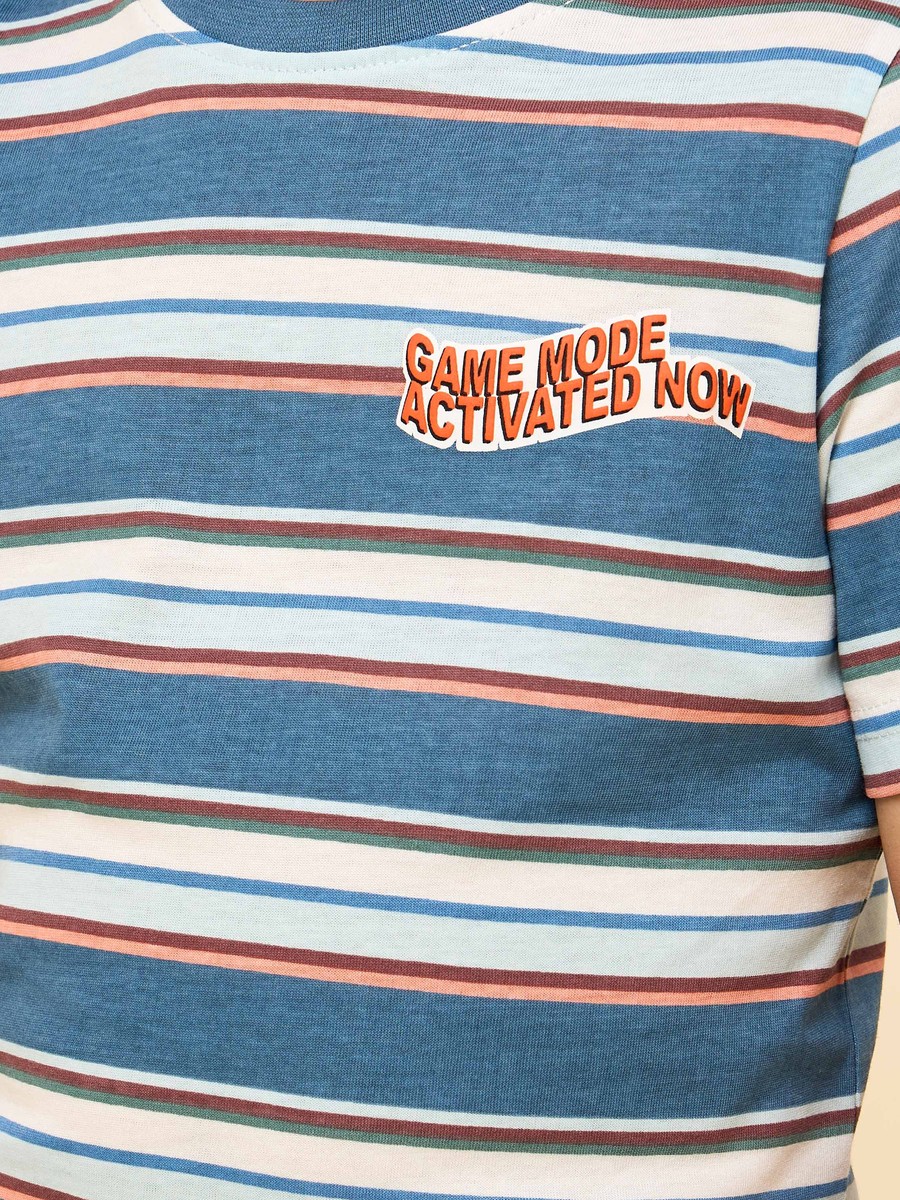 Striped Cotton T-Shirt