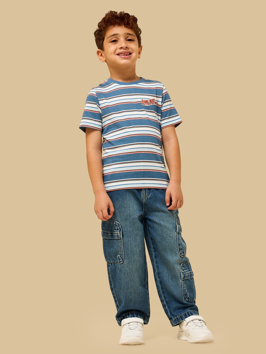 Striped Cotton T-Shirt