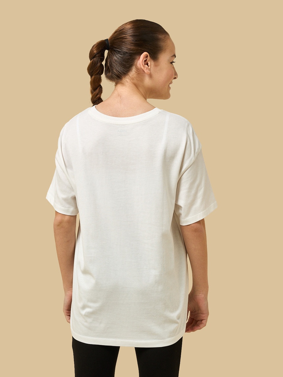 Anime Print Oversized Cotton T-Shirt