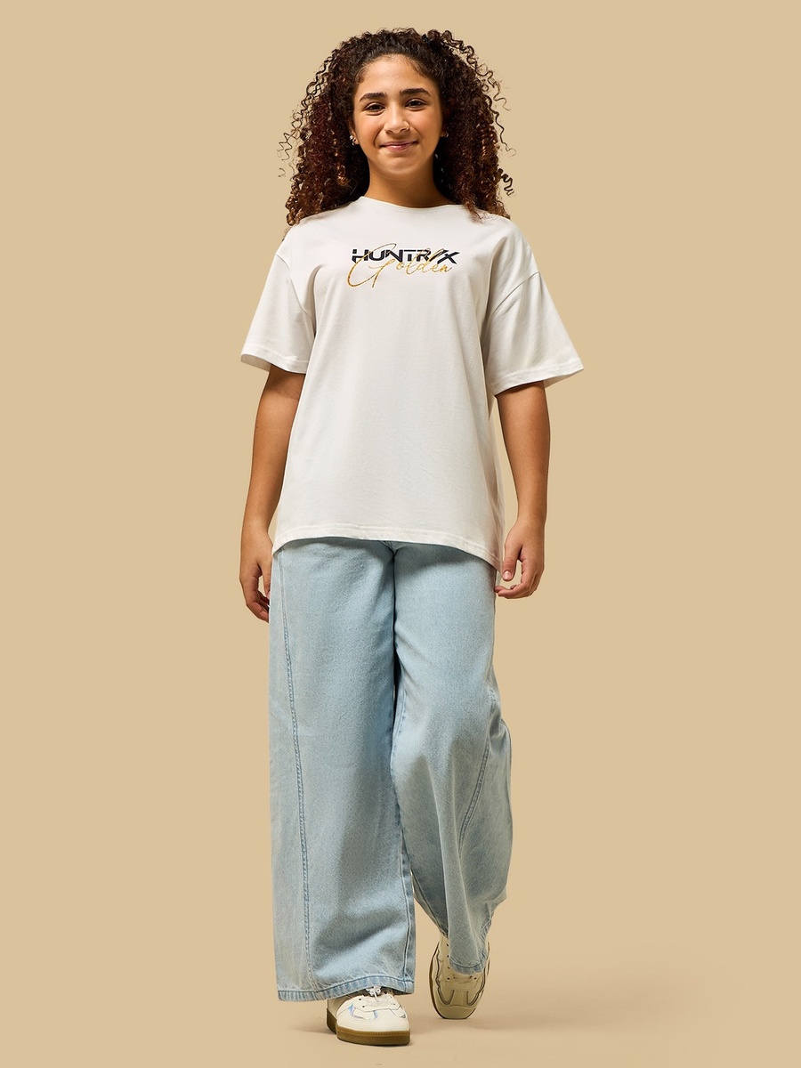 KPop Demon Hunters Print Oversized T-Shirt
