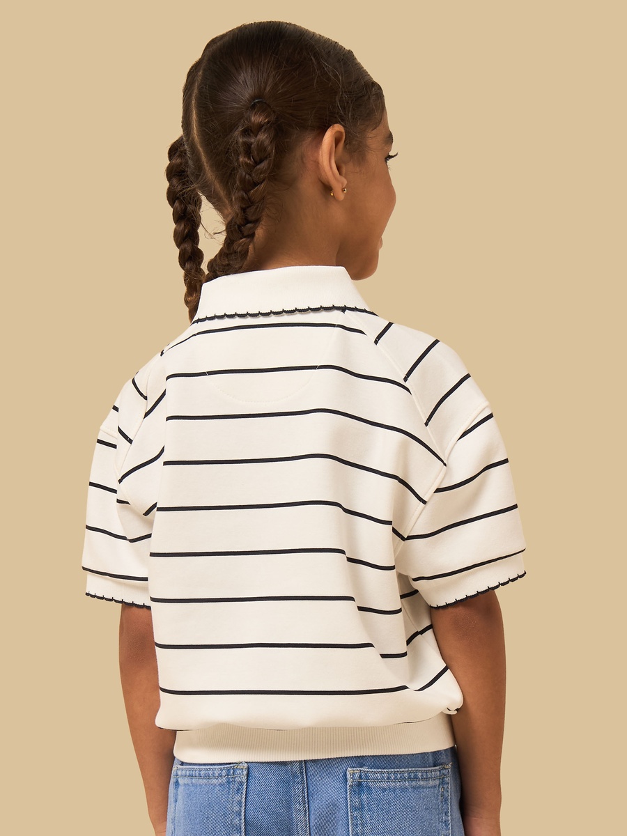 Striped Polo T-Shirt