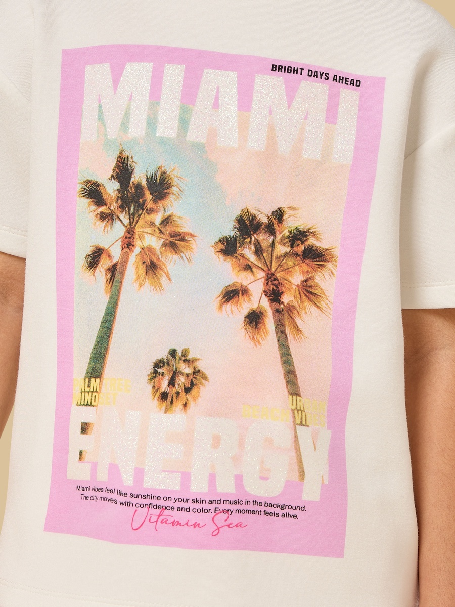 Miami Print T-Shirt