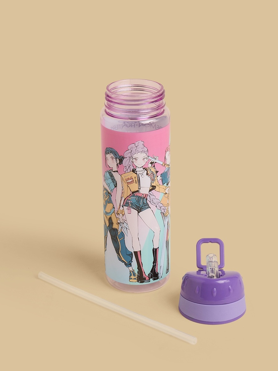 KPop Demon Hunters Print Water Bottle - 650 ml