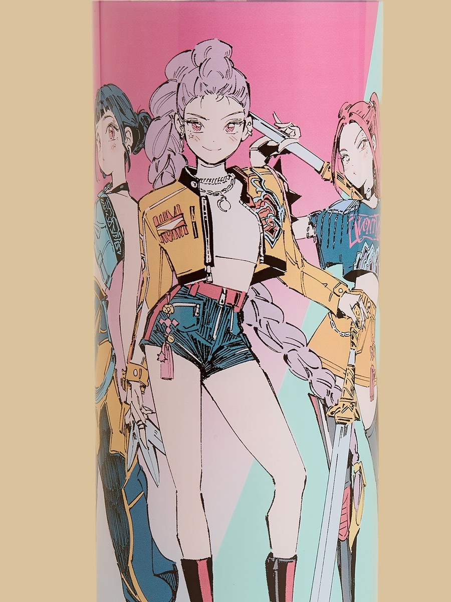 KPop Demon Hunters Print Water Bottle - 650 ml