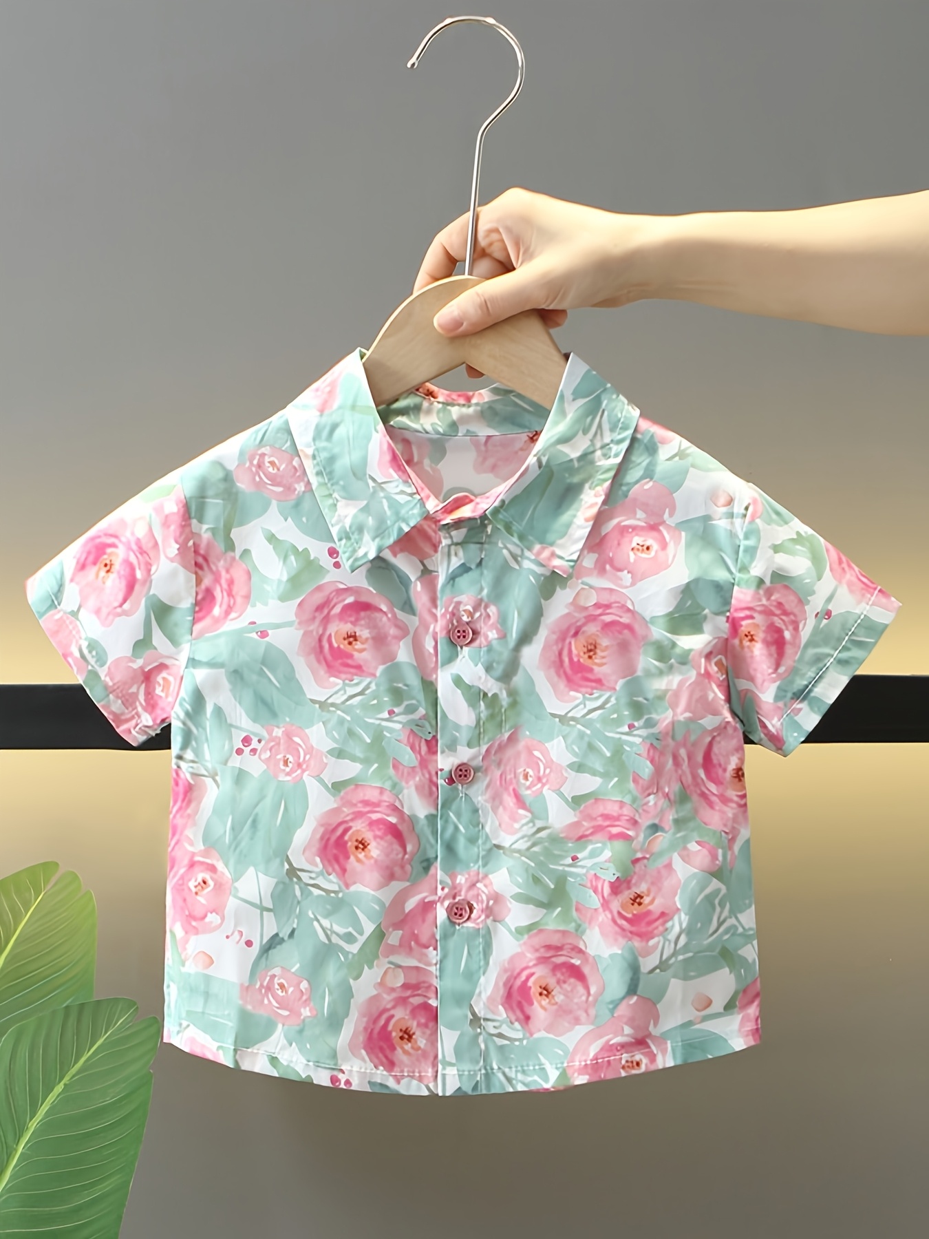 Multi Printed Short Sleeves Regular Shirt
