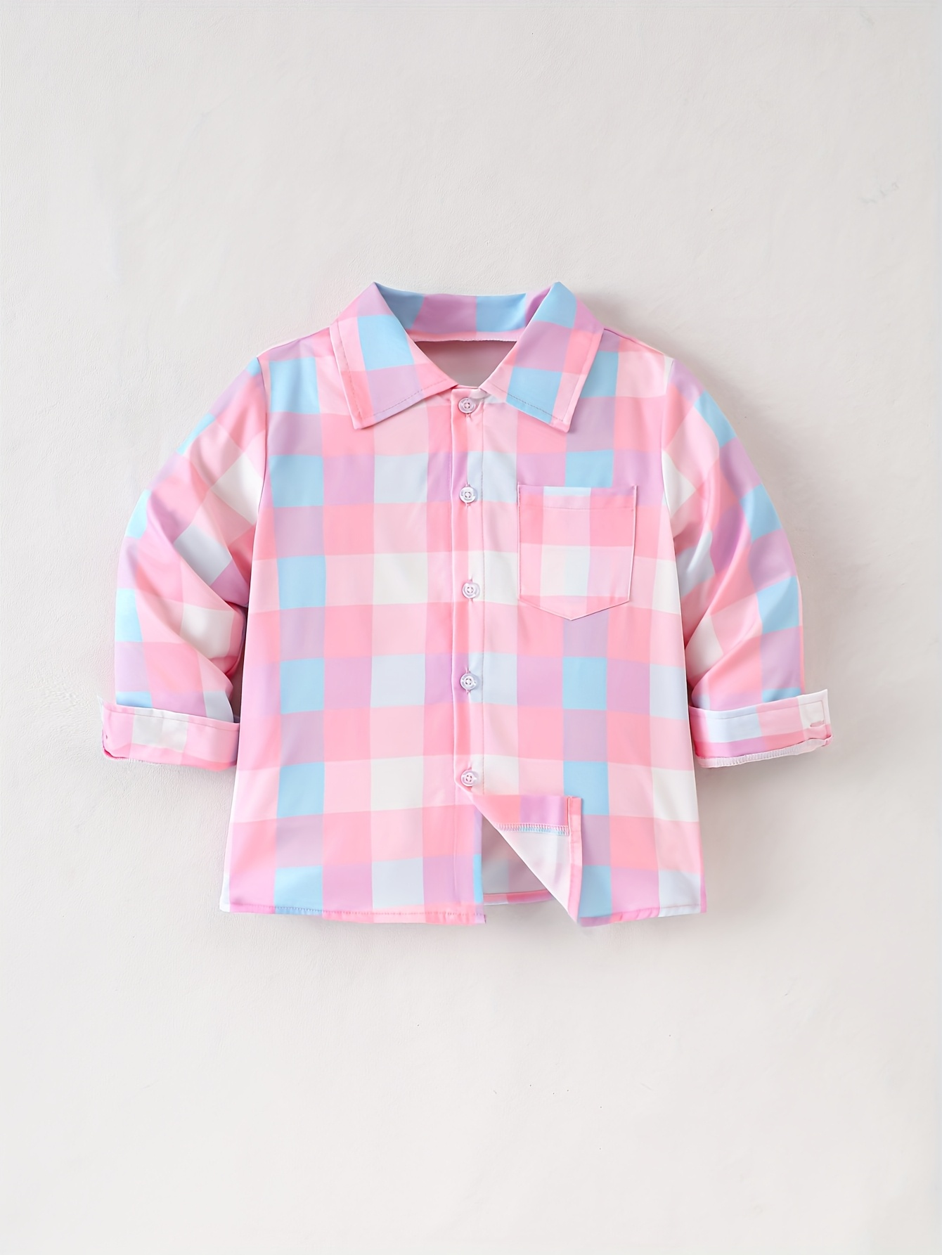 Multi Checked Long Sleeves Regular Shirt
