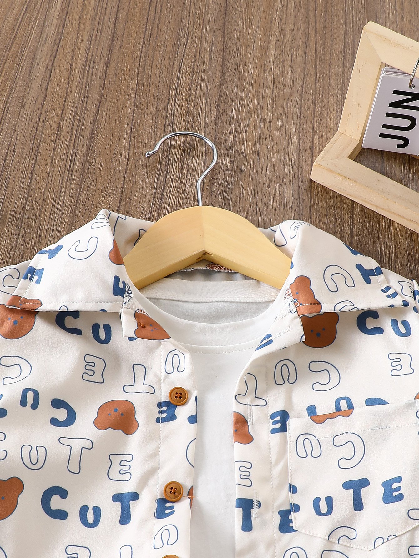 White Printed Long Sleeves Regular Shirt