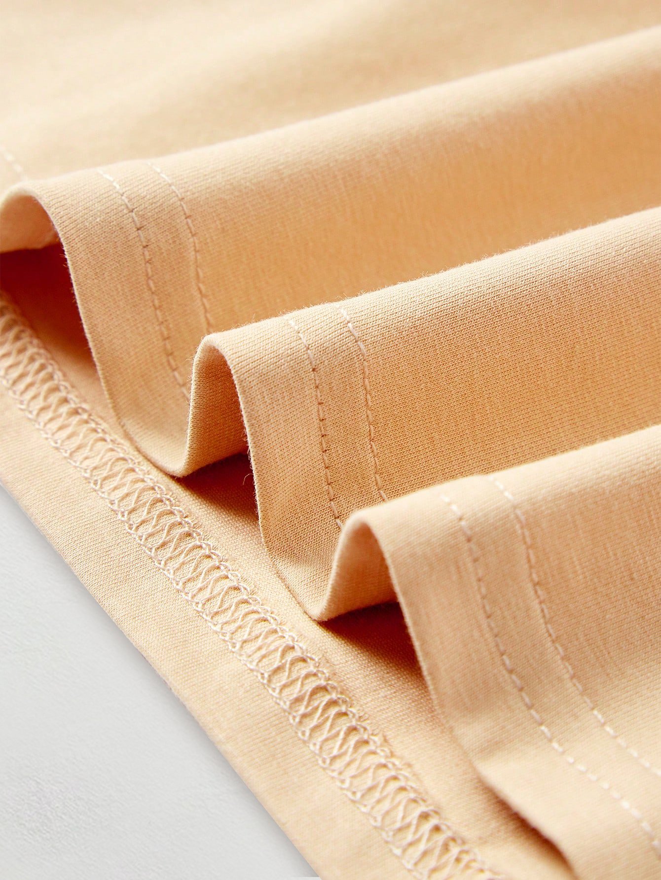 Beige Graphic Short Sleeves Regular T-Shirt