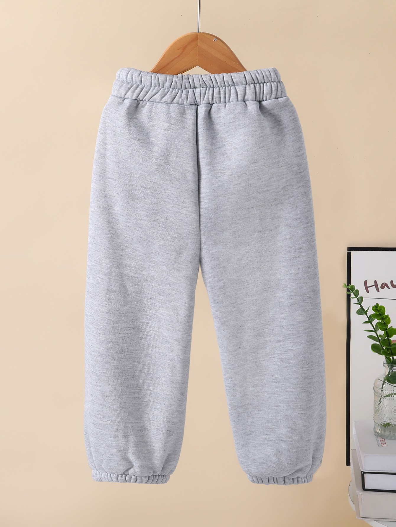Grey Printed Regular Pants