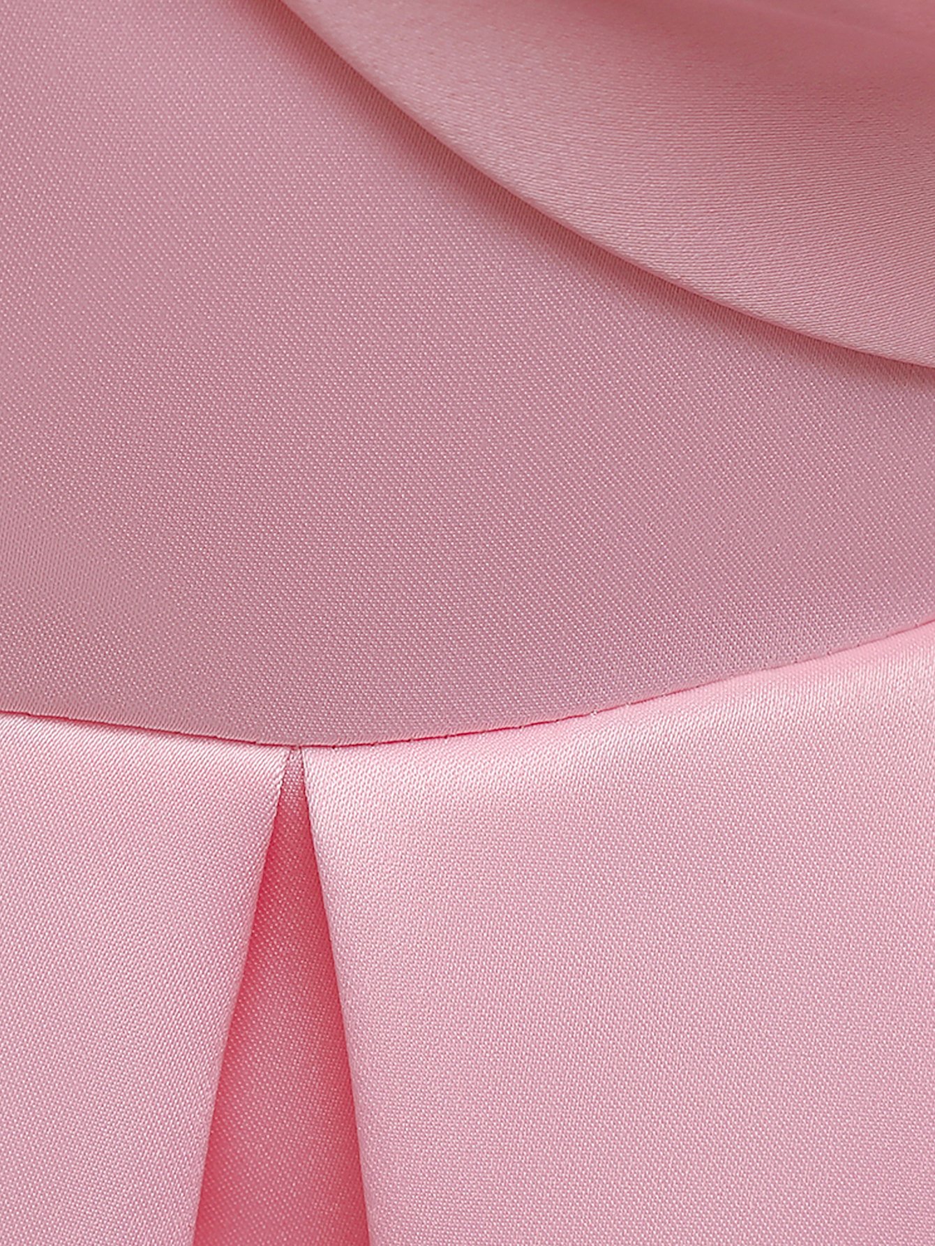 Pink A-Line Knee-Length Dress