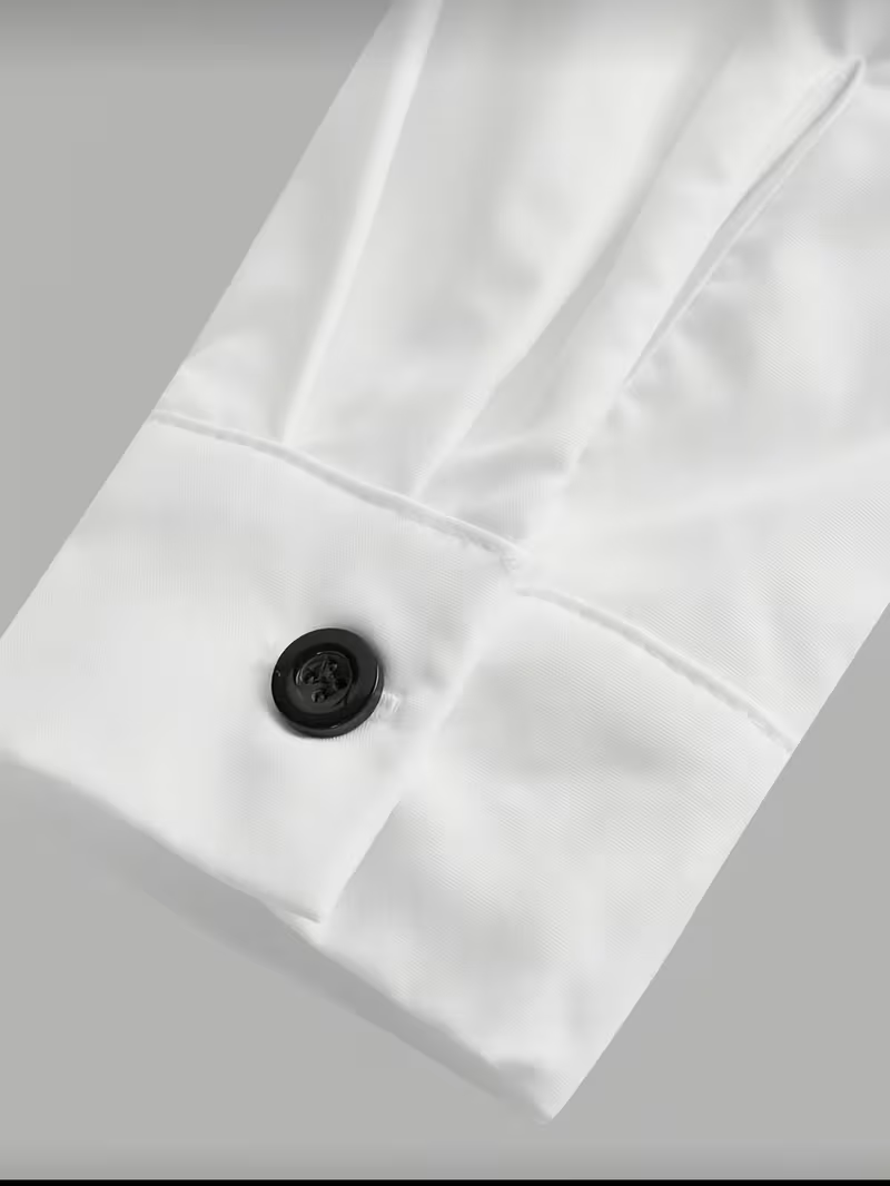Long-Sleeved Shirt and Flared Pants Set