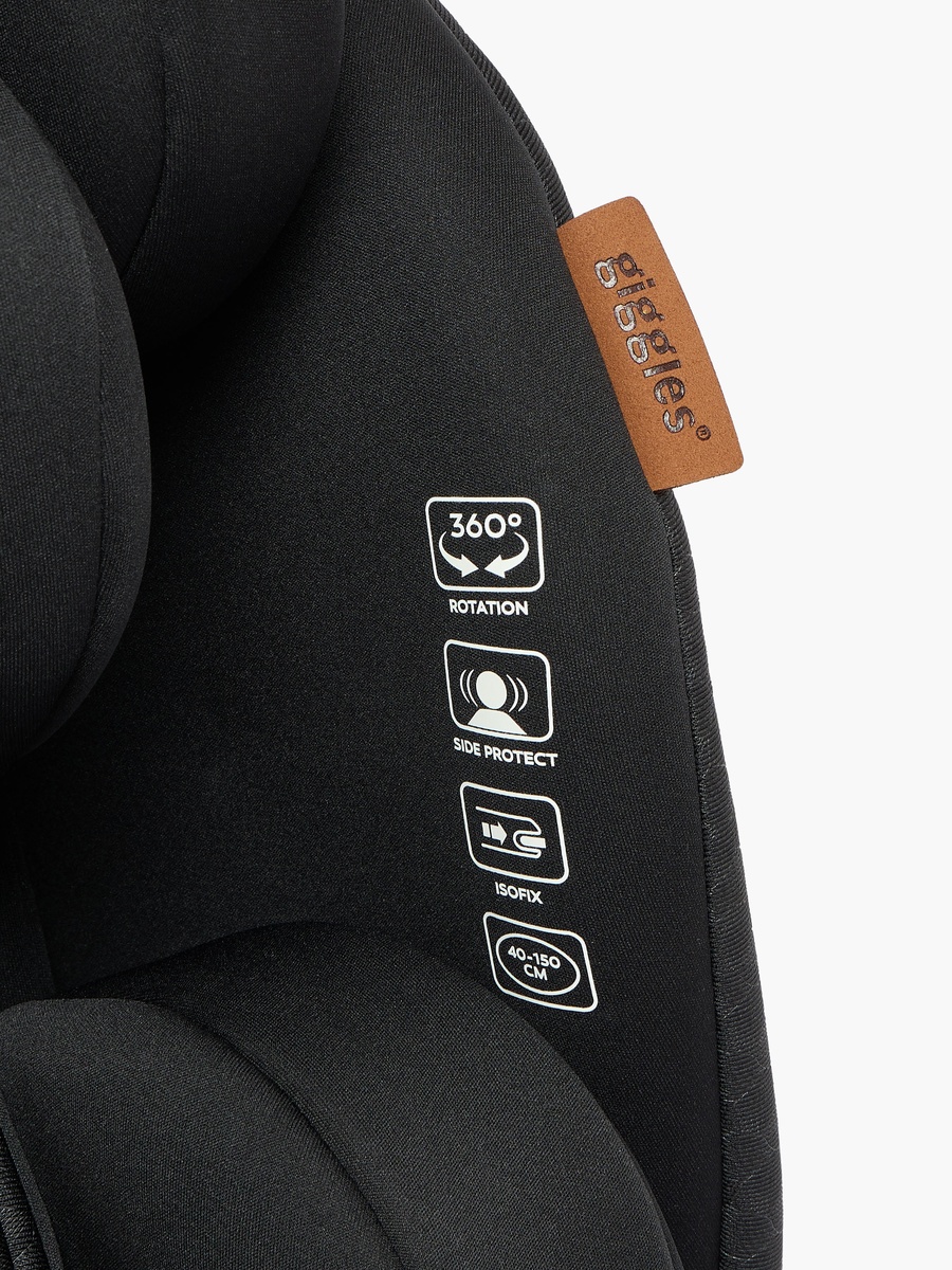 Safe Click i-Size Infant Car Seat with 5-Point Safety Harness,360-rotation and ISOFIX System