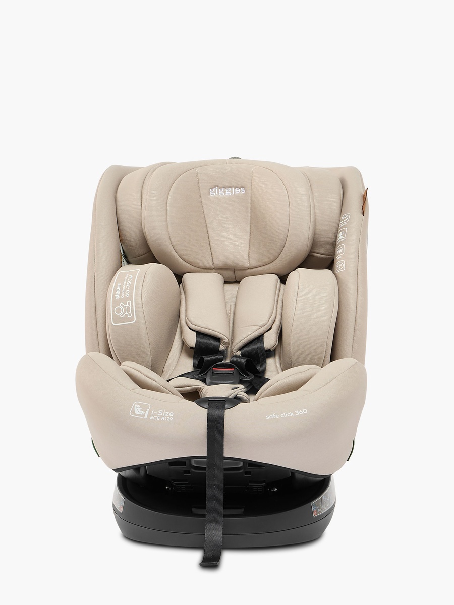 Safe Click i-Size Infant Car Seat with 5-Point Safety Harness,360-rotation and ISOFIX System