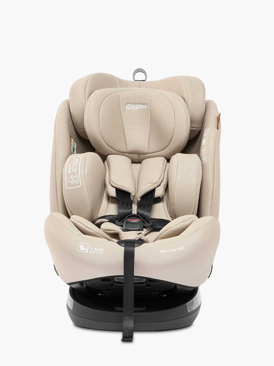 Safe Click i-Size Infant Car Seat with 5-Point Safety Harness,360-rotation and ISOFIX System