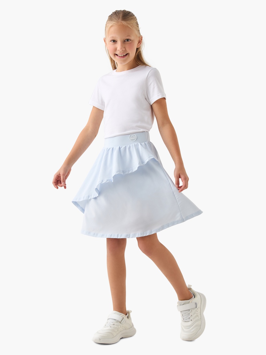 Ruffle Skirt with Elasticated Waist