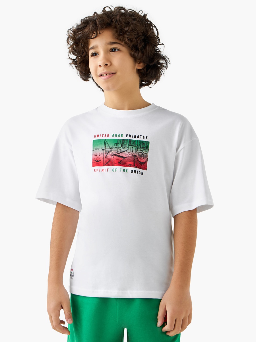 UAE National Day Print T-Shirt