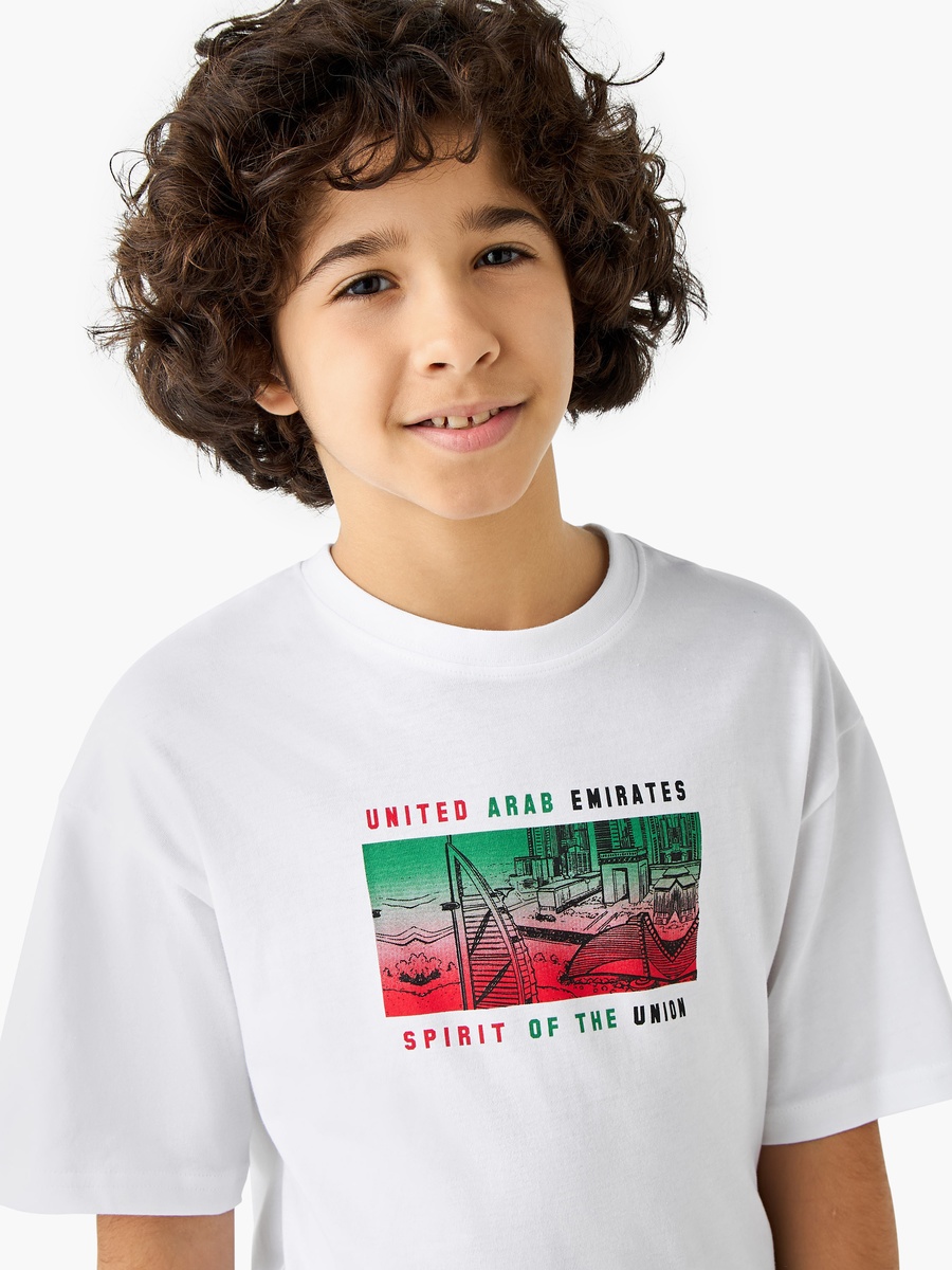 UAE National Day Print T-Shirt