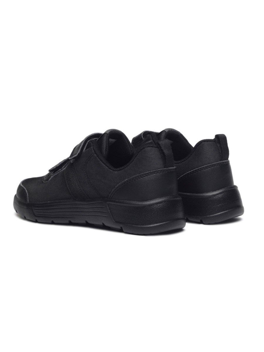 Black Velcro School Shoes for Kids