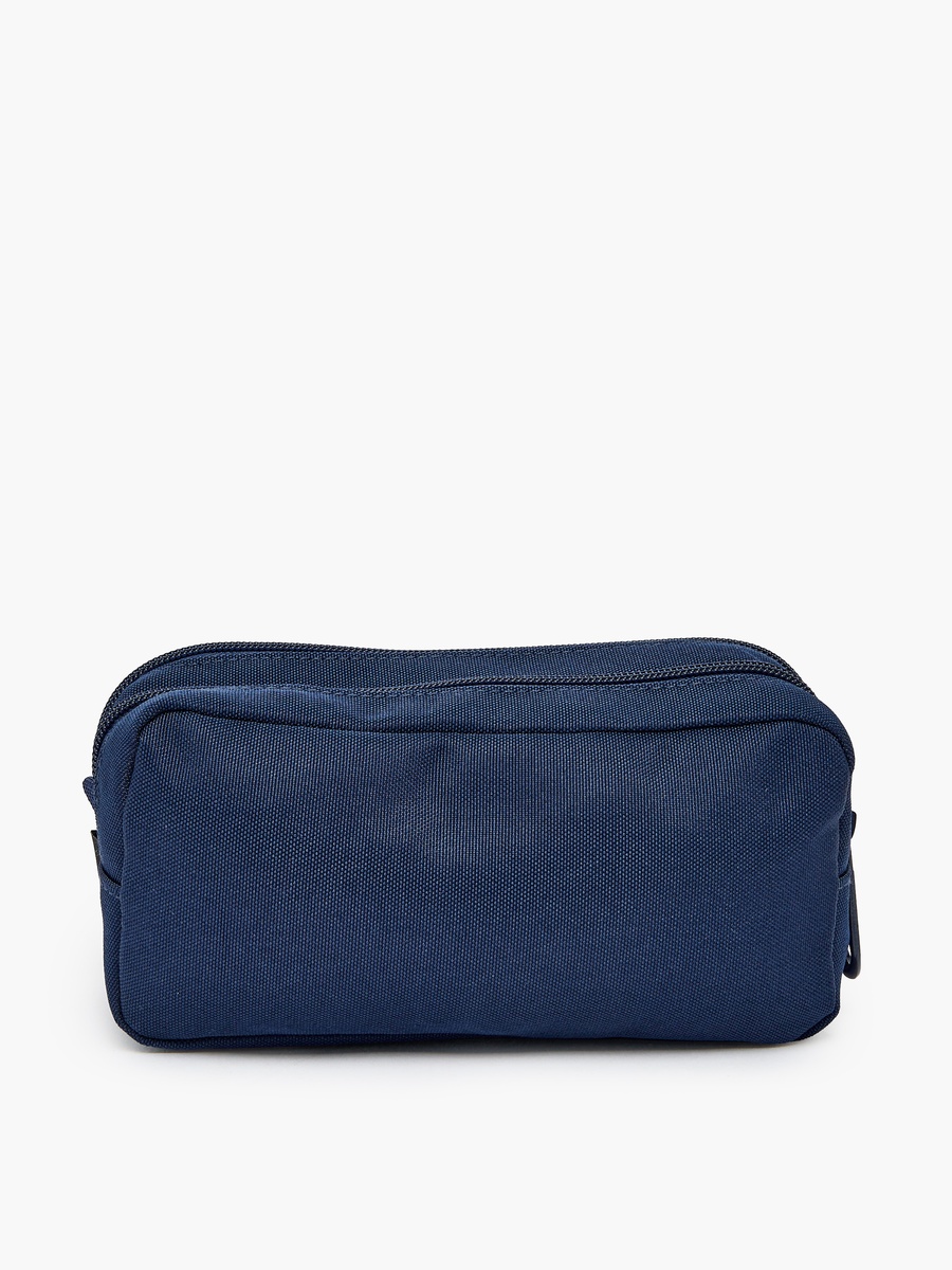 Solid Pencil Pouch with 2 Compartments