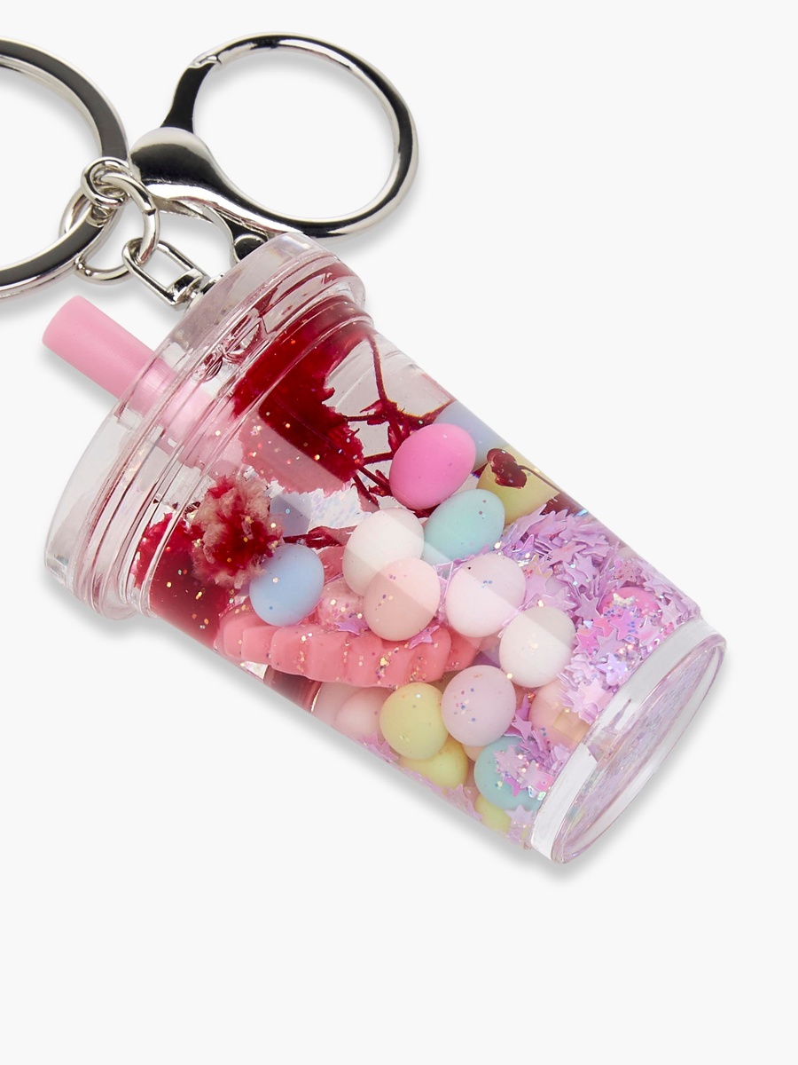 Embellished Sipper Liquid Keyring