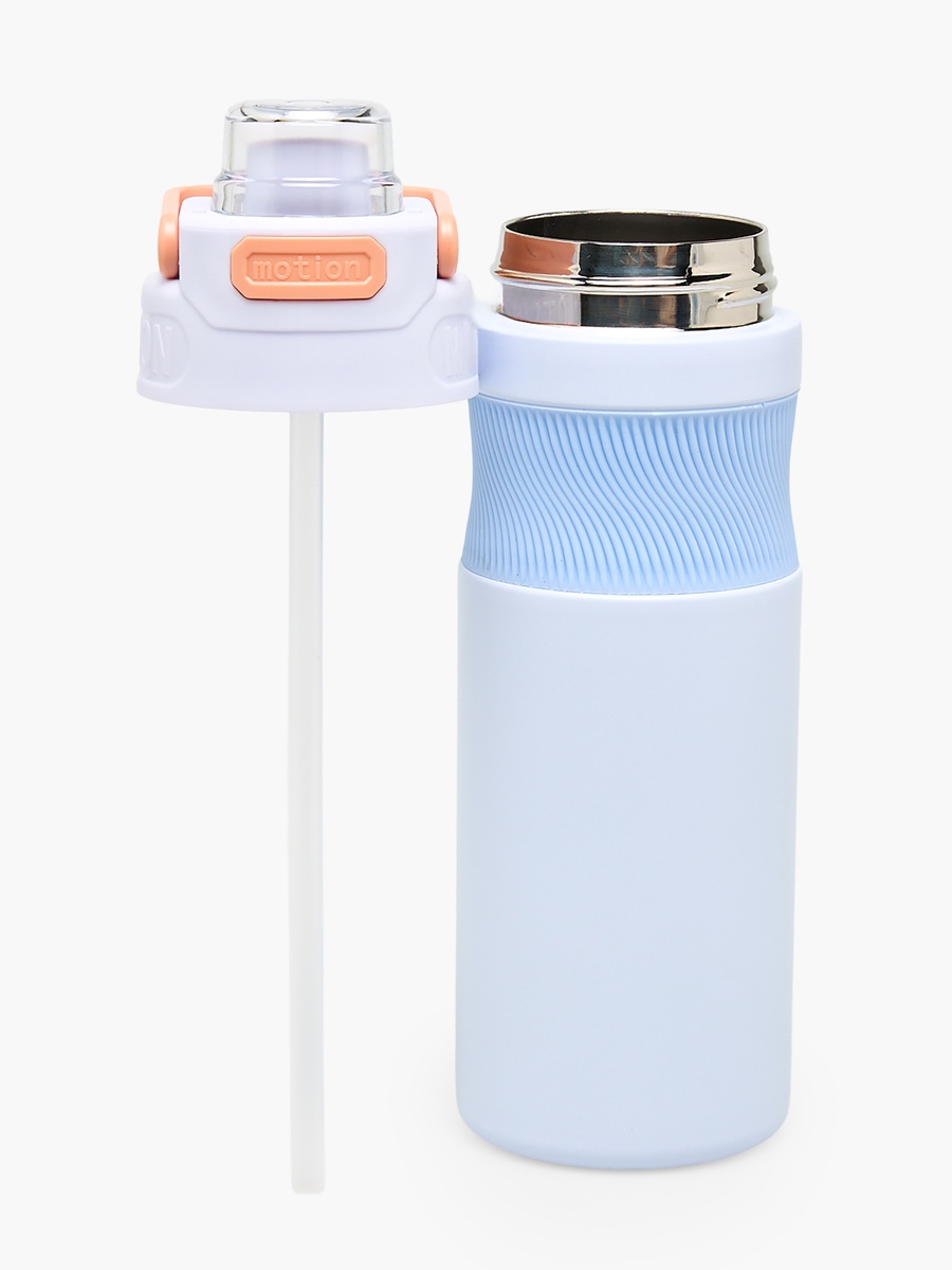Stainless Steel Double Wall Insulated Sipper Water Bottle with Handle - 580 ml