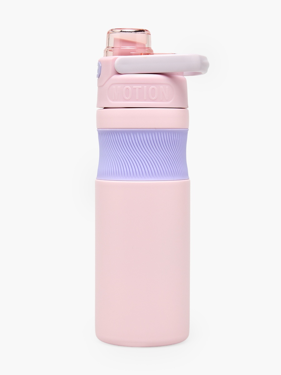 Stainless Steel Double Wall Insulated Sipper Water Bottle with Handle - 580 ml