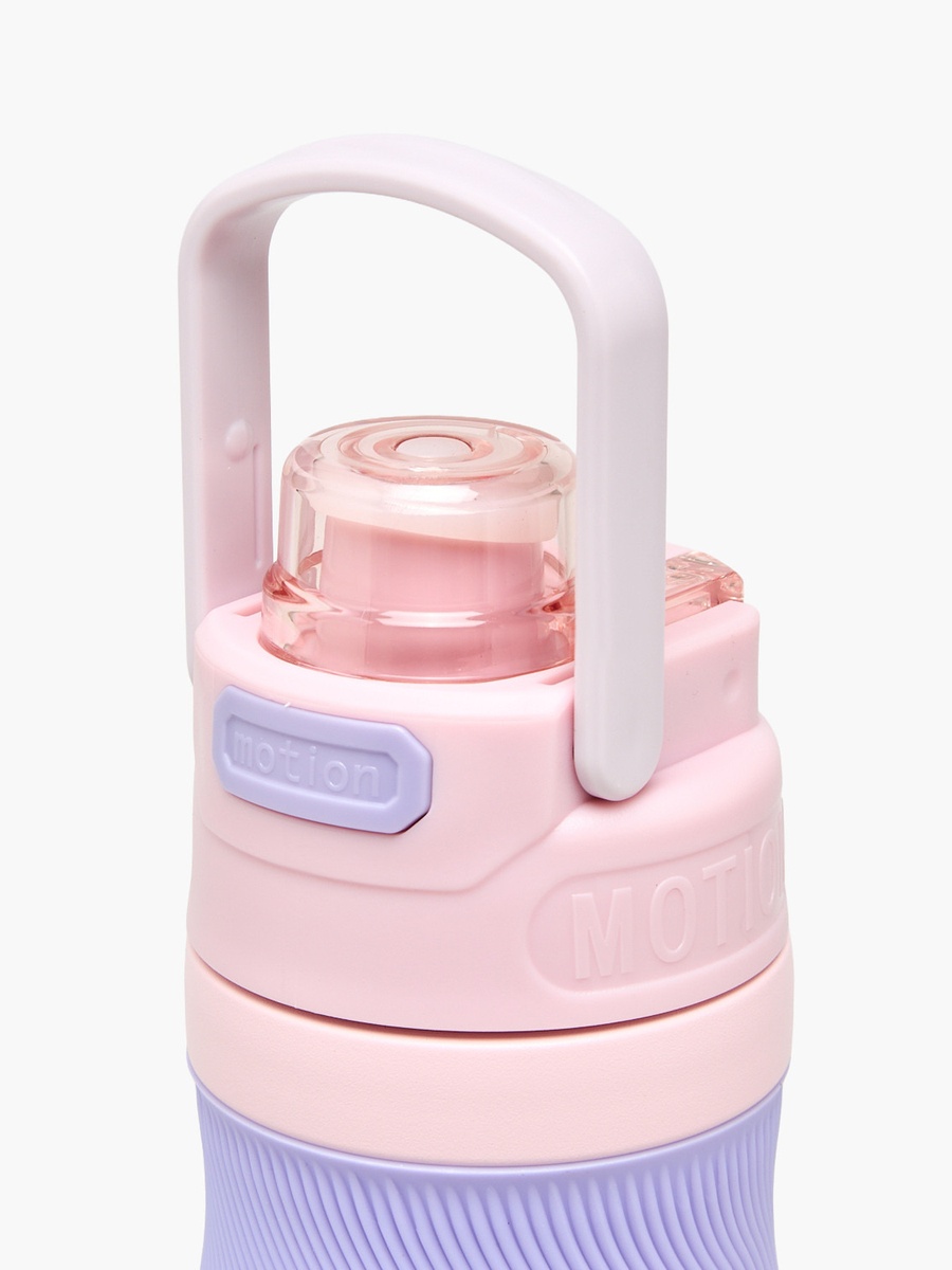 Stainless Steel Double Wall Insulated Sipper Water Bottle with Handle - 580 ml