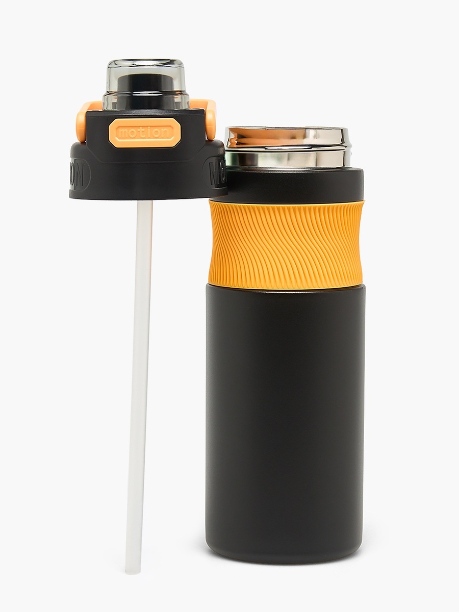 Stainless Steel Double Wall Insulated Sipper Water Bottle with Handle - 580 ml