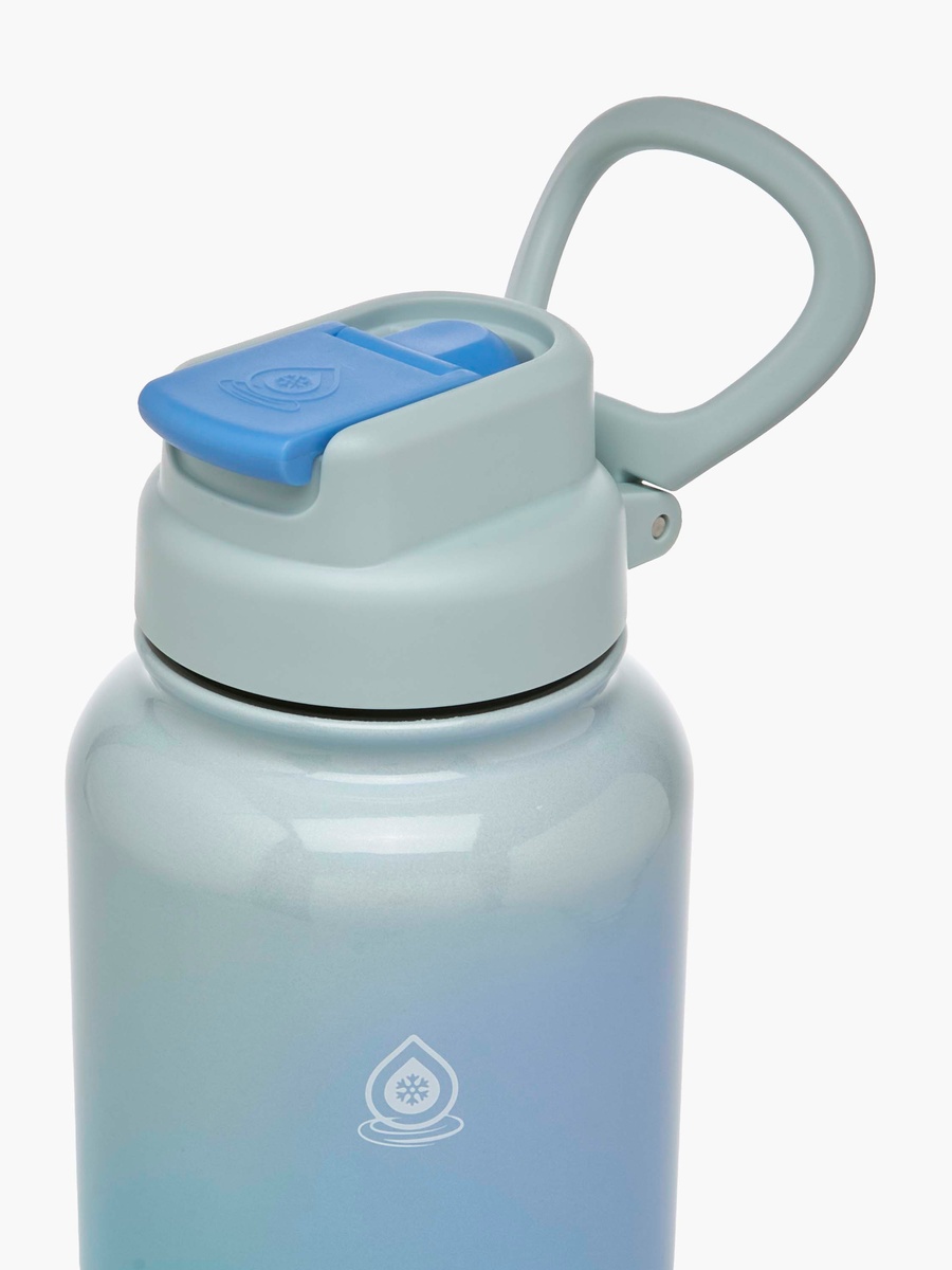 Candy Floss Ombre Print Stainless Steel Water Bottle - 650 ml