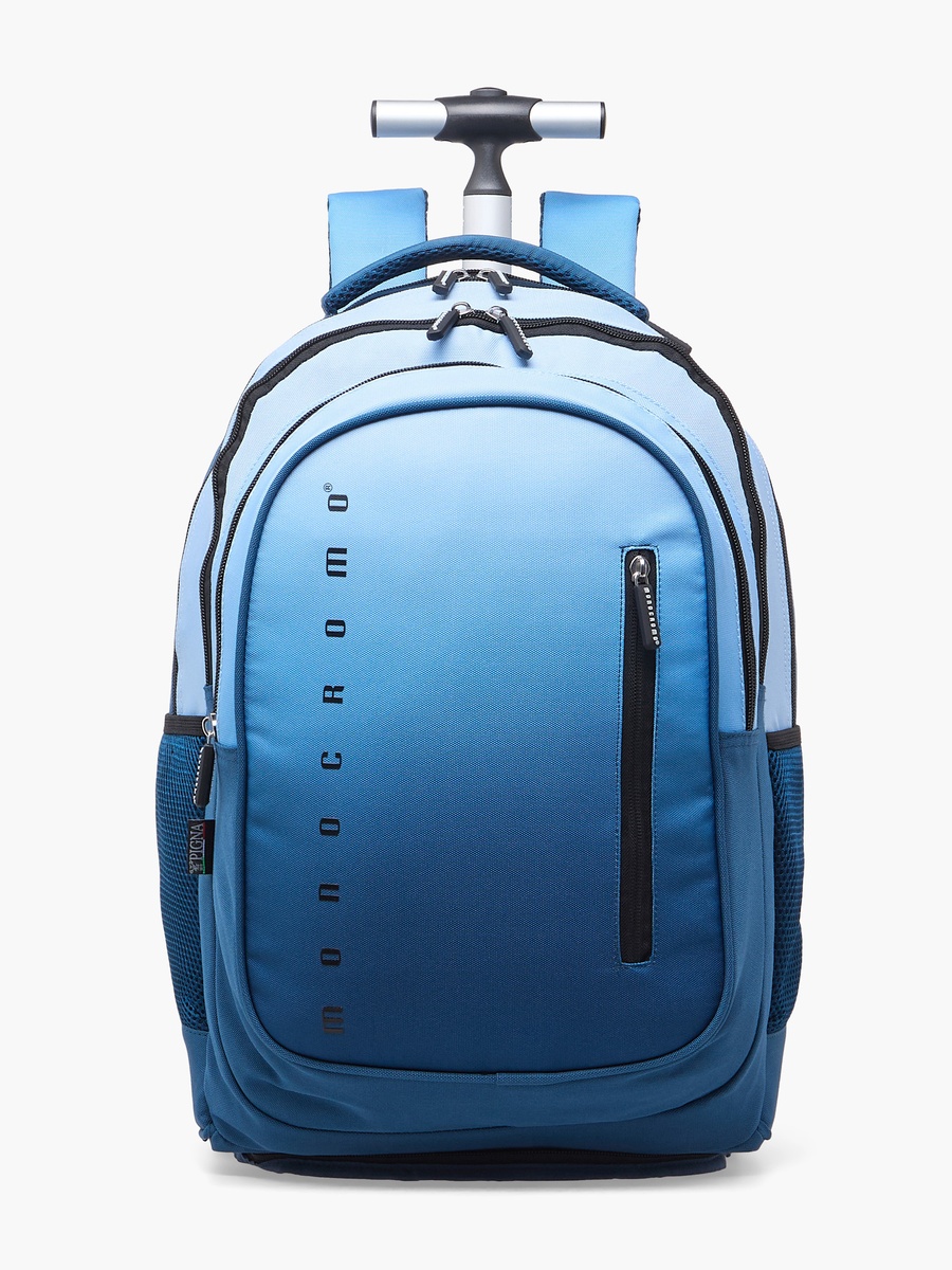 Ombre Trolley Bag with Retractable Handle - 19 inches