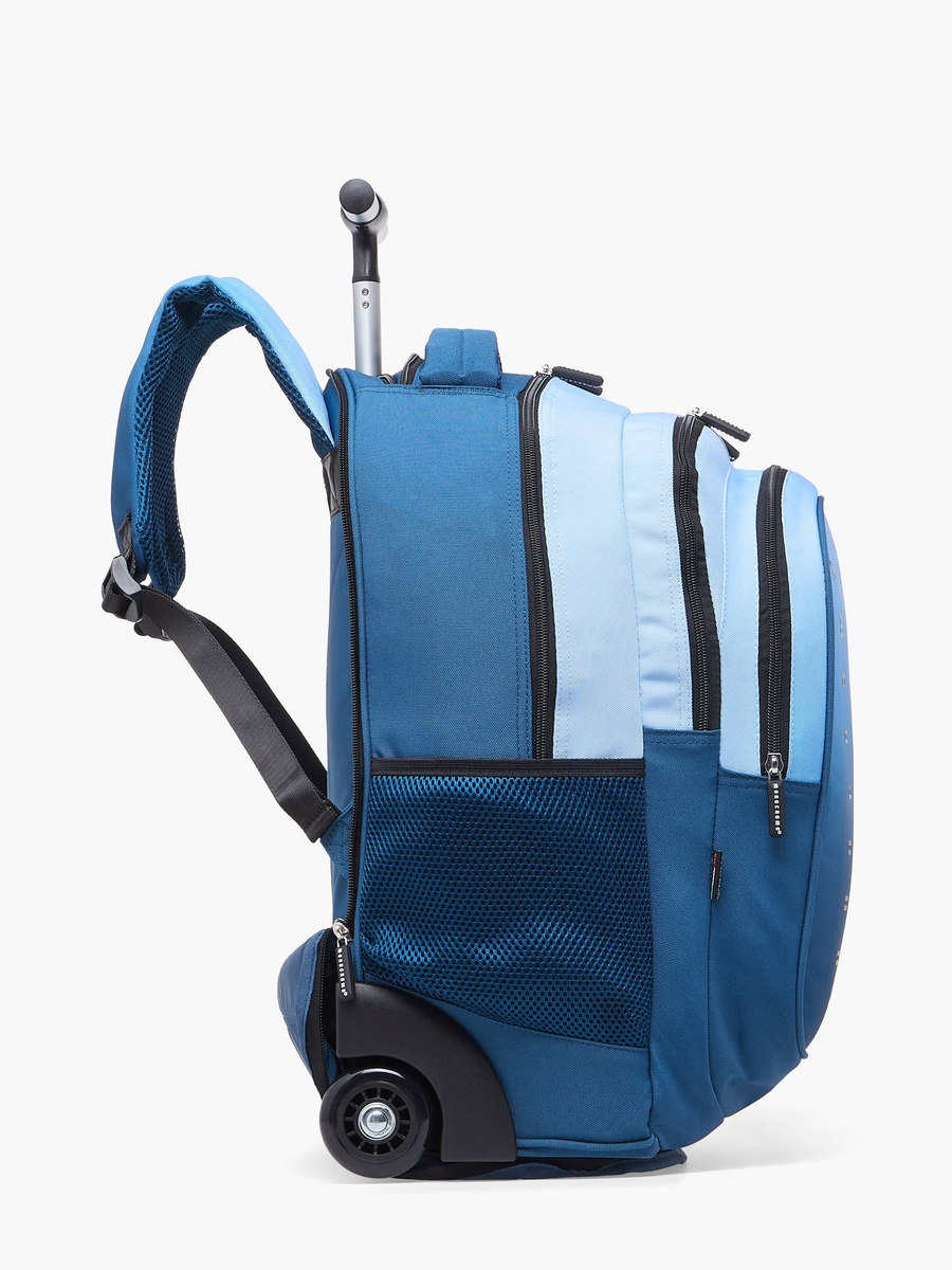 Ombre Trolley Bag with Retractable Handle - 19 inches