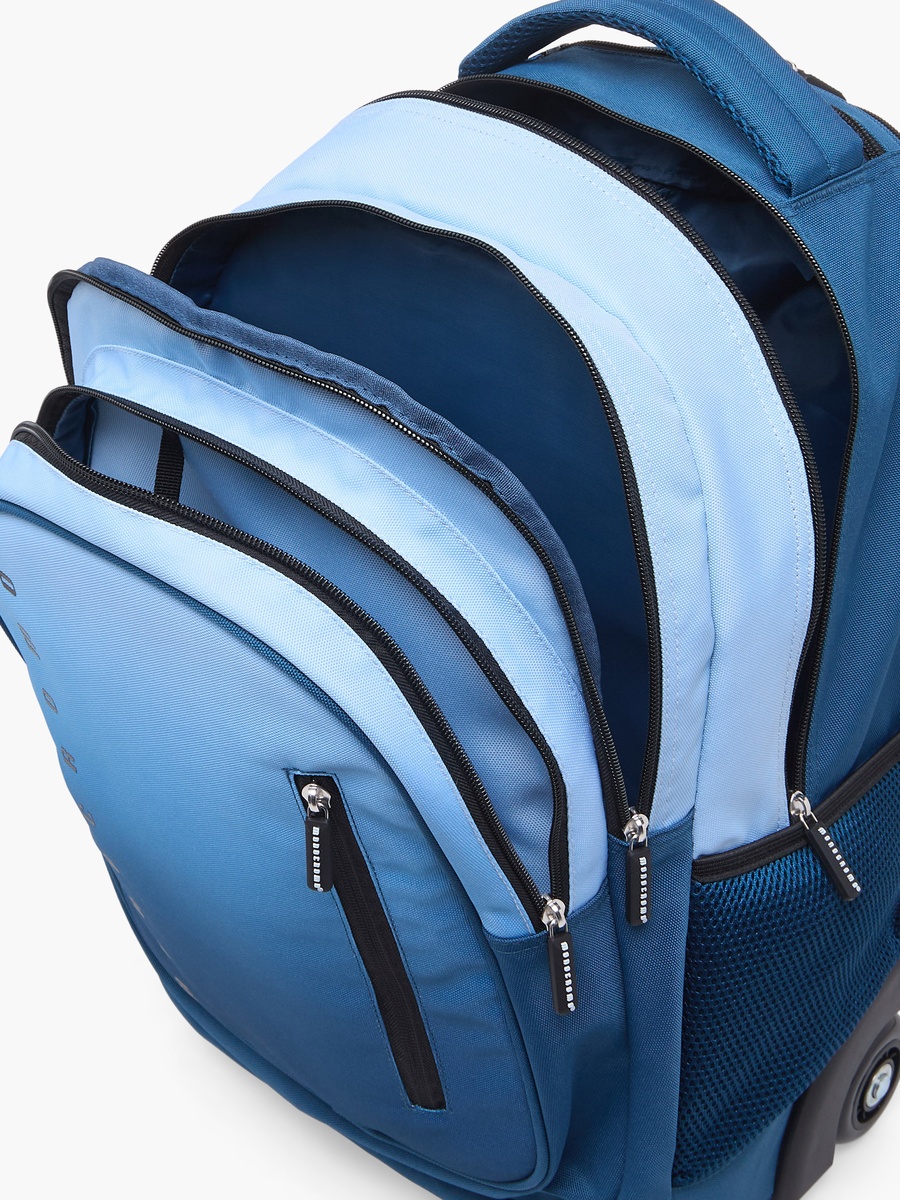 Ombre Trolley Bag with Retractable Handle - 19 inches