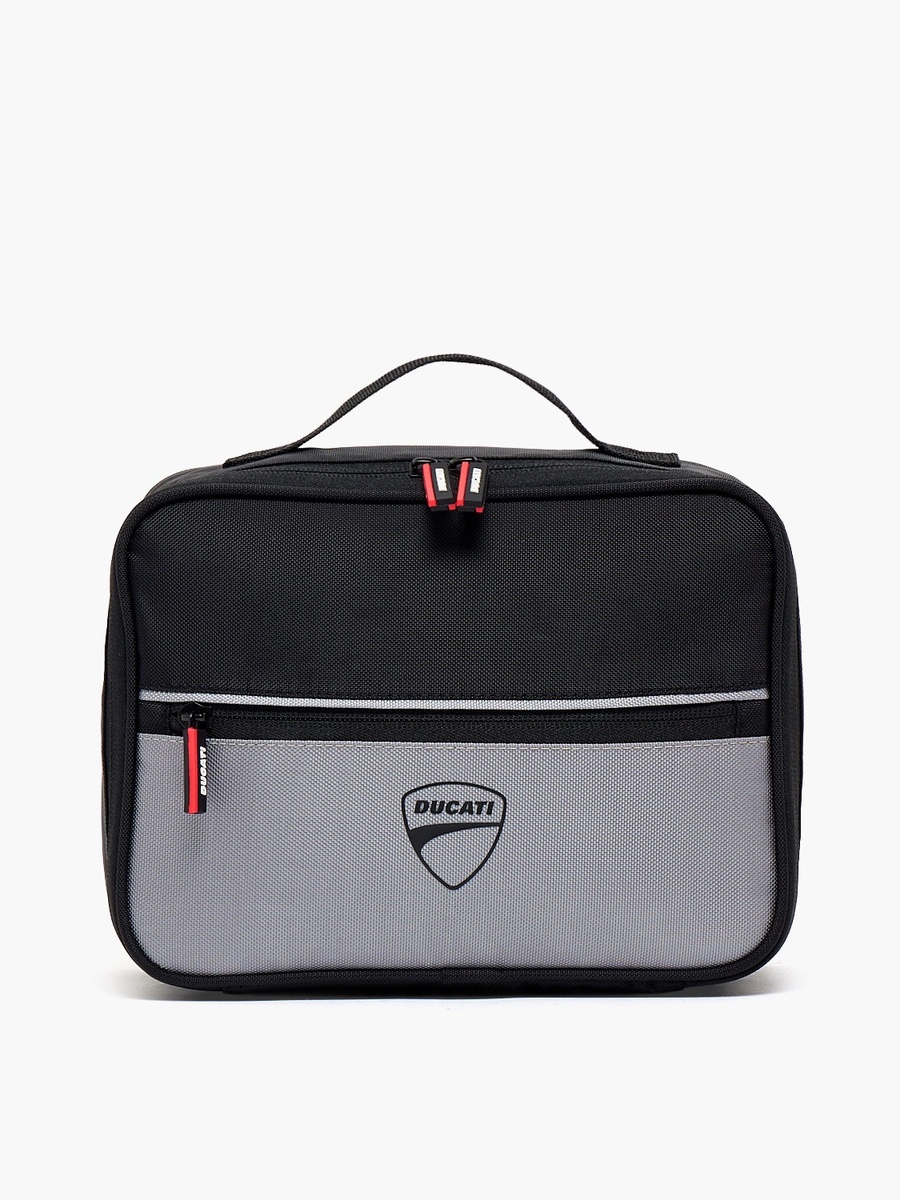 Colourblock Lunch Bag with Dual Zippers - 5 L