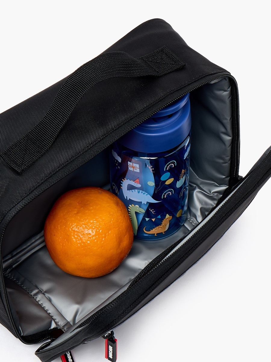 Colourblock Lunch Bag with Dual Zippers - 5 L
