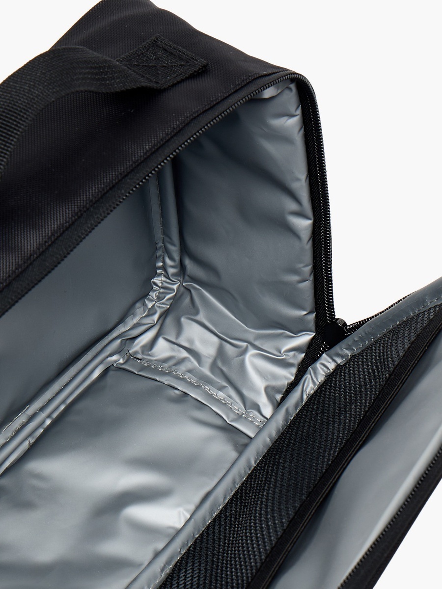 Colourblock Lunch Bag with Dual Zippers - 5 L