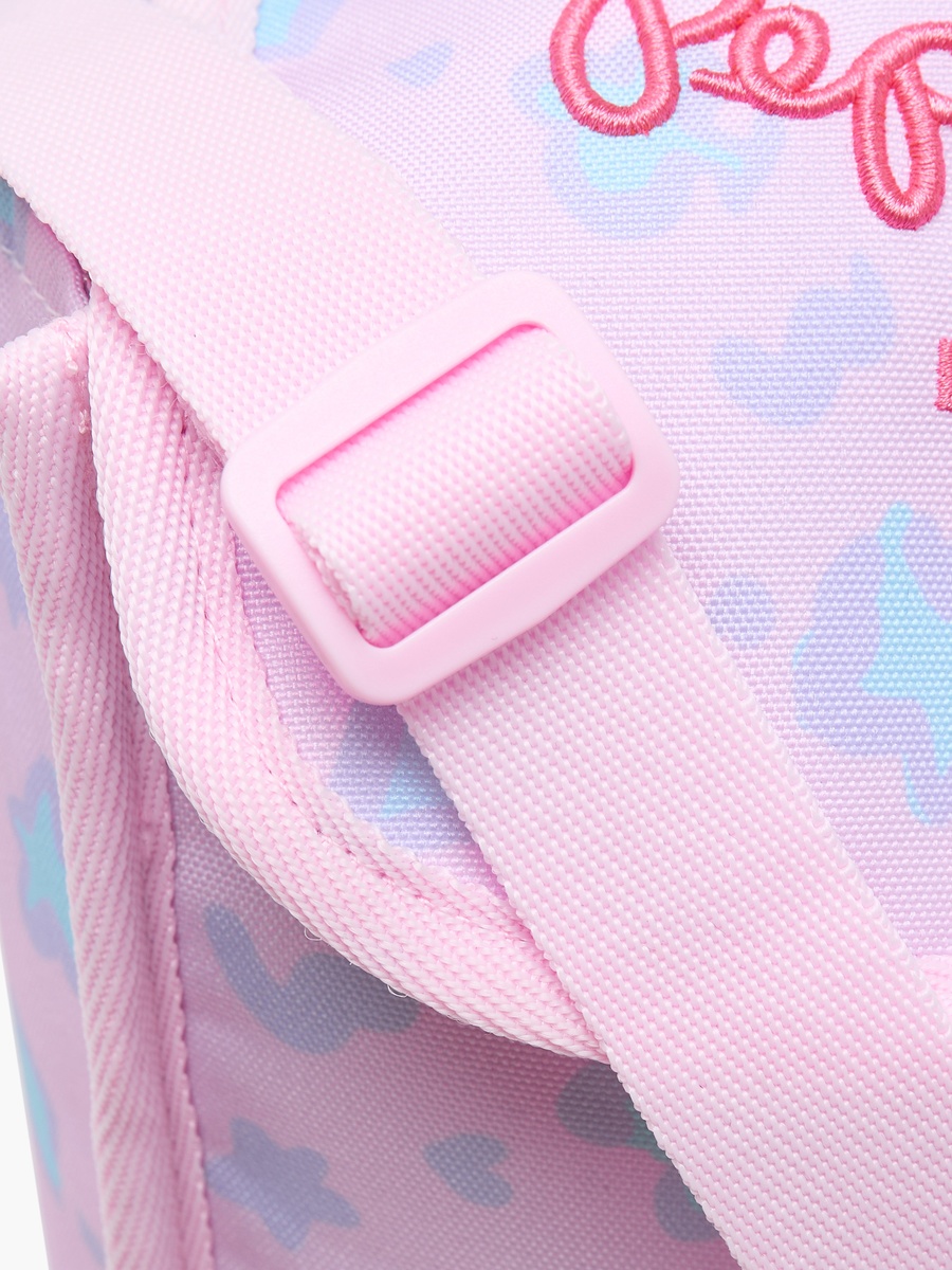 Pepe Jeans Printed Lunch Bag with Buckle Closure