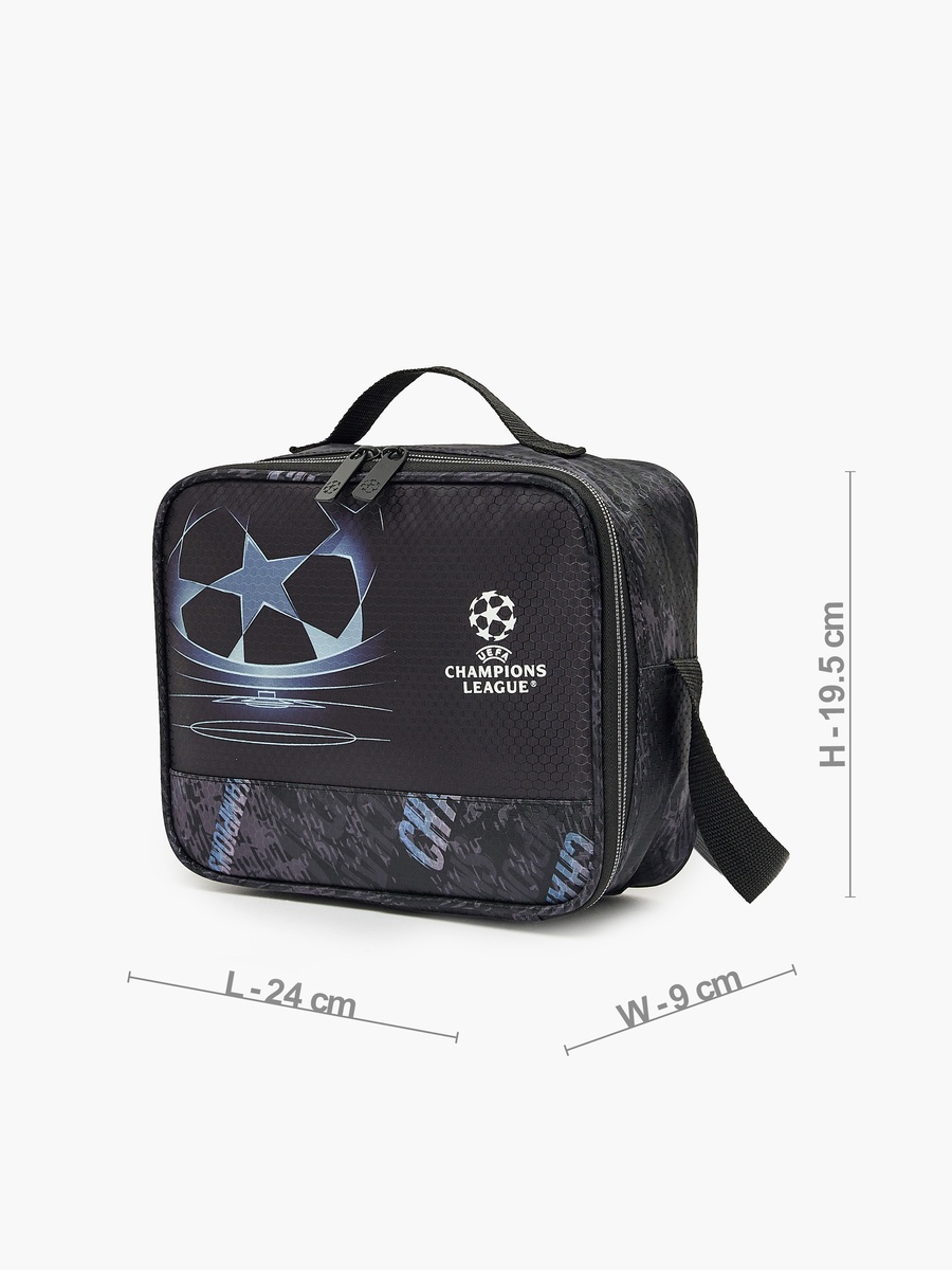 Football Print Lunch Bag with Insulation