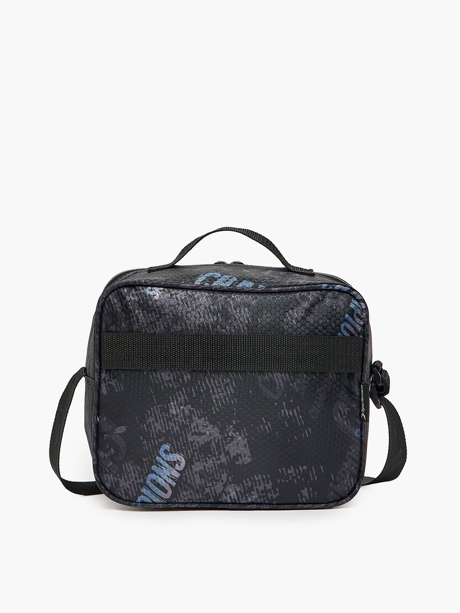 Football Print Lunch Bag with Insulation