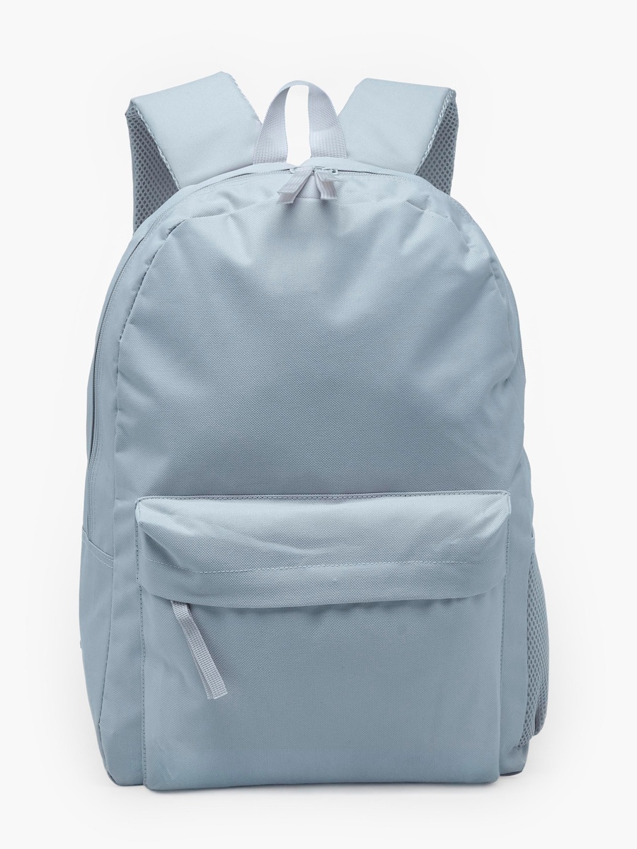 Solid 12-Piece Backpack School Bag Set with Pencil Pouch and Bottle