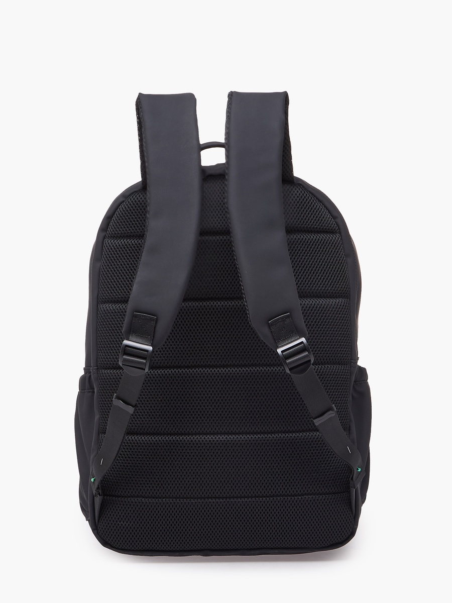 Solid Backpack with Padded Shoulder Straps - 18 inches