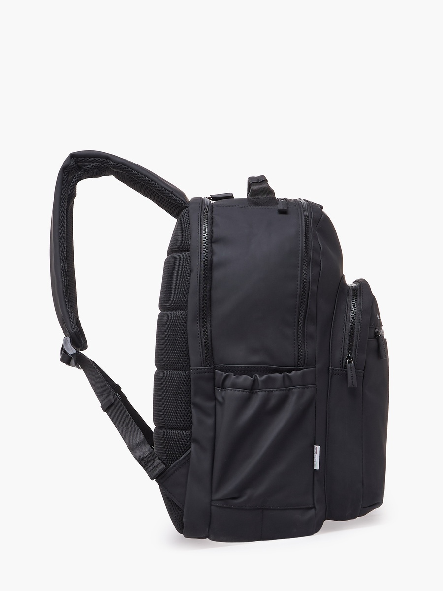 Solid Backpack with Padded Shoulder Straps - 18 inches